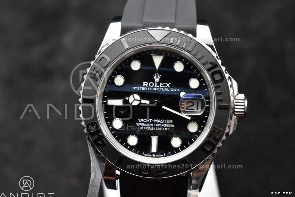 Eye Edition Gold 1:1 1214 Falcon's Oyster Dial (Tungsten 226659 Heavy Factory Best 42mm SmartChoice Version) VR3235 Bezel Ceramic Yacht-Master on Strap flex 0402